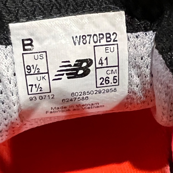 New Balance 870V2 Rev Lite Women's Running Shoe Sz 9.5 - Picture 11 of 11